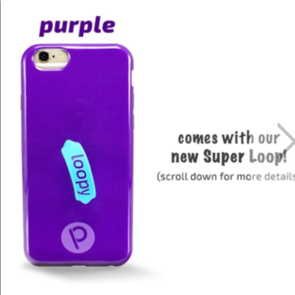 Loopy phone case, iPhone 6, 7, 8